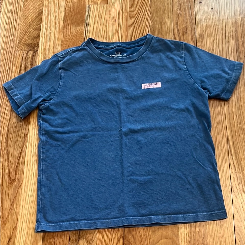 Vineyard Vines Blue Short Sleeve Tee Casual Comfort